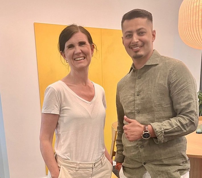 Inspirerande möte med Märta & Janne (MP) i Malmö